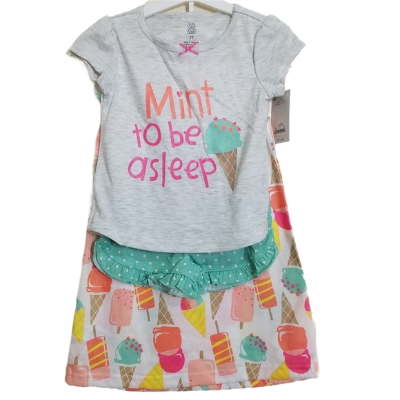 Carter's Other - Just One You Carter's Ice Cream Themed 3 Piece PJs